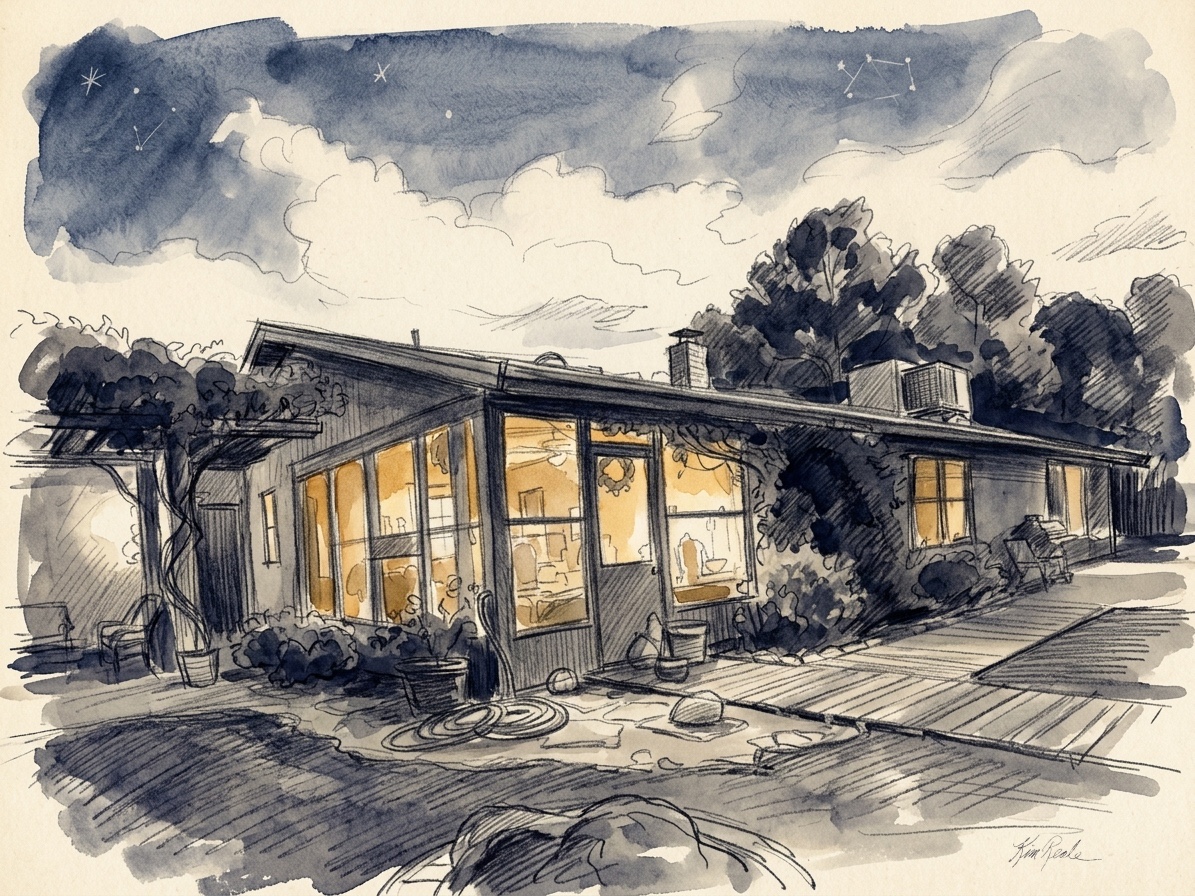 Thoughts on a Hot July Evening in The Desert