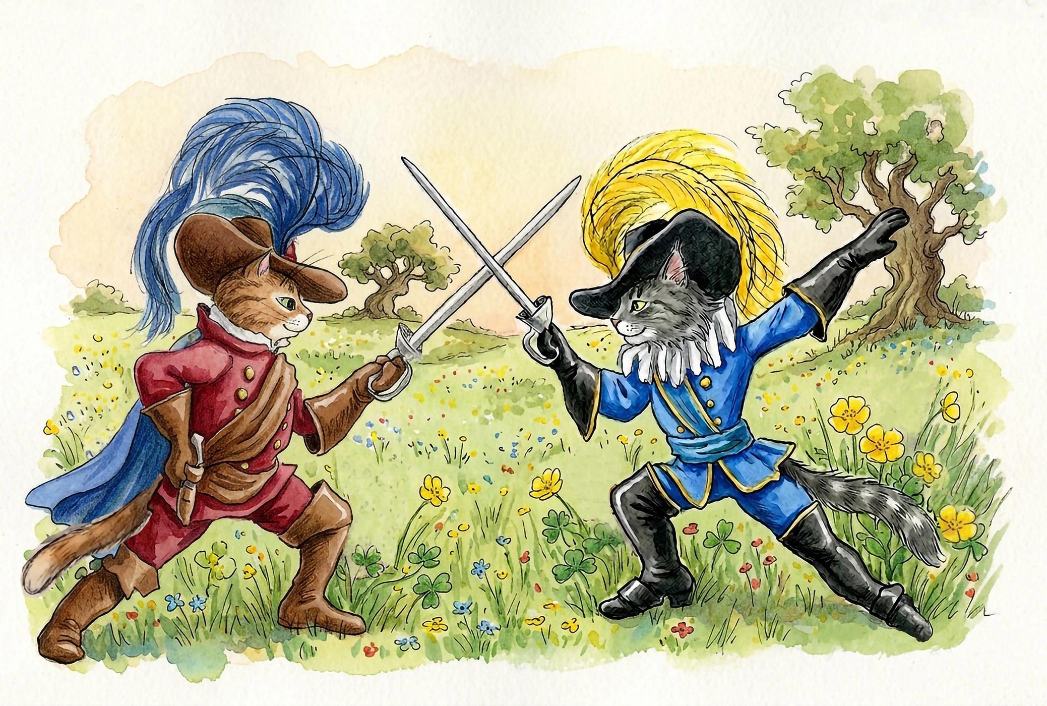 Captain Pussatro & Darcation The_Duel