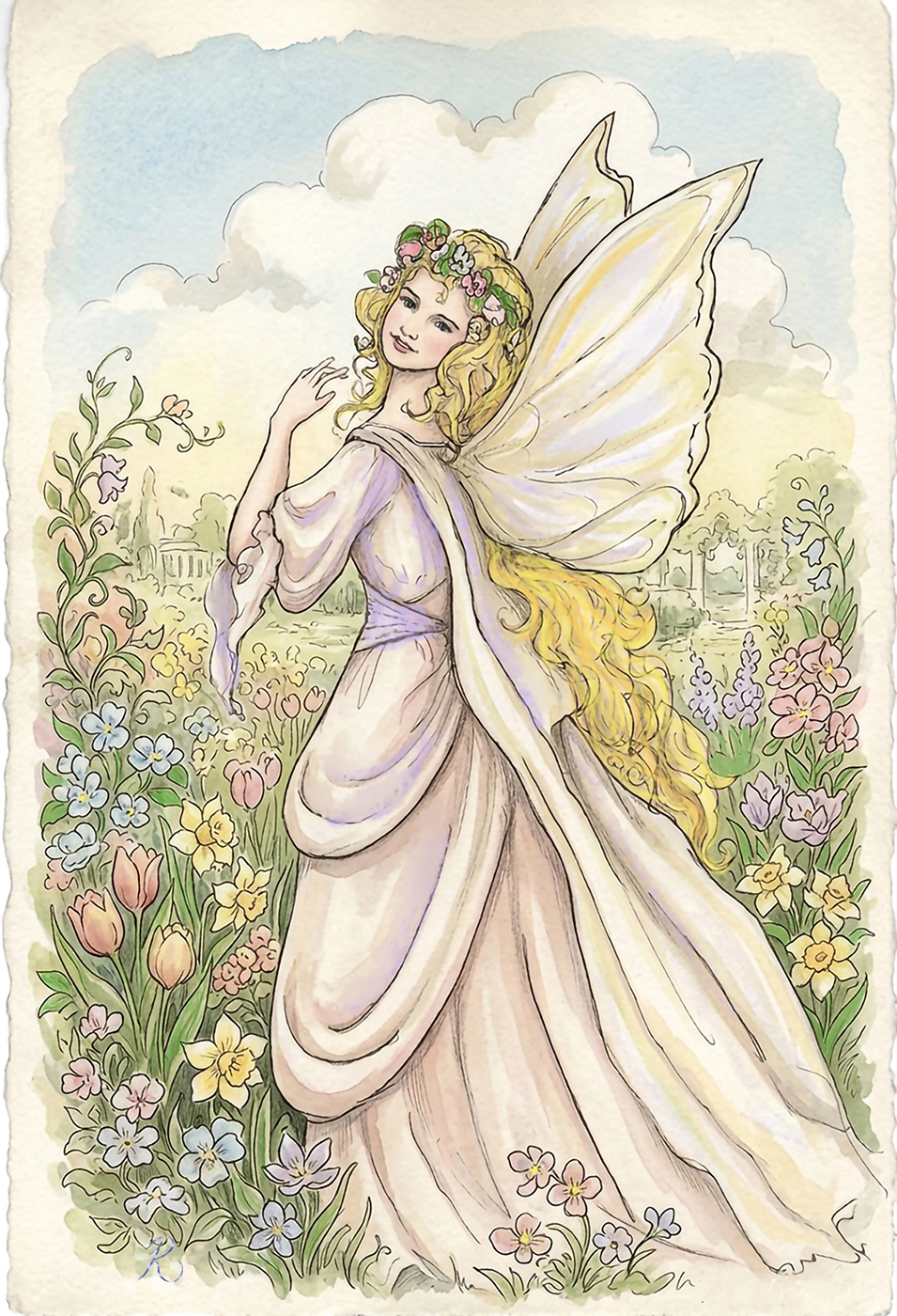Queen Of The Fairies in Color