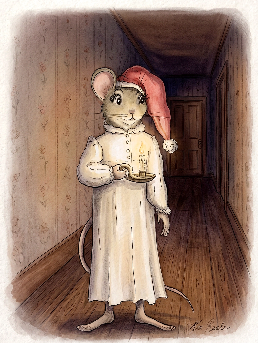 mouse sleeping Wakng